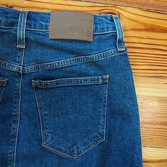 J. Crew Mercantile Blue Denim Jean Skirt - Picture 11 of 11